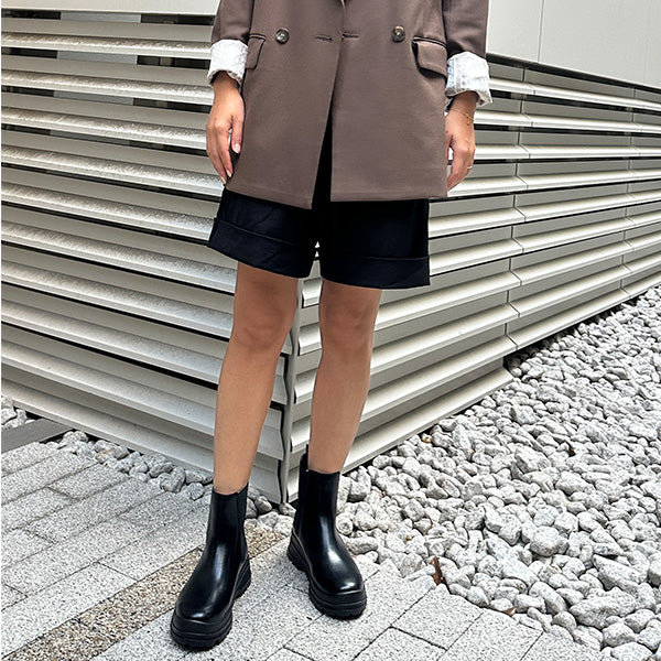 【レイン対応】モールドソール ショートブーツ