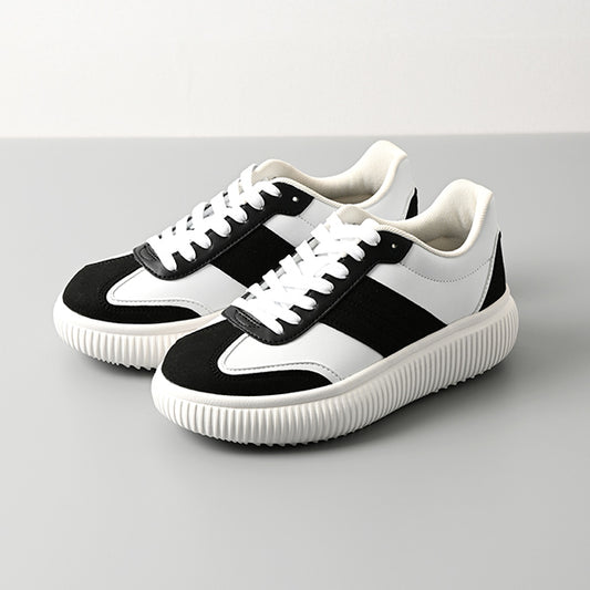 チャンキーソール ミックススニーカー