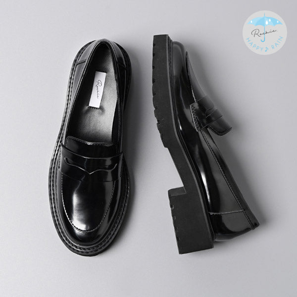 【レイン対応】 ガラスコーティングローファー