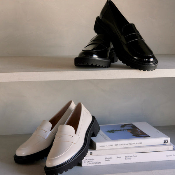 【レイン対応】 ガラスコーティングローファー