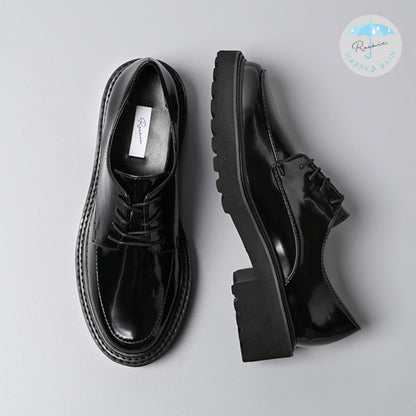 【レイン対応】ガラスコートレースアップシューズ