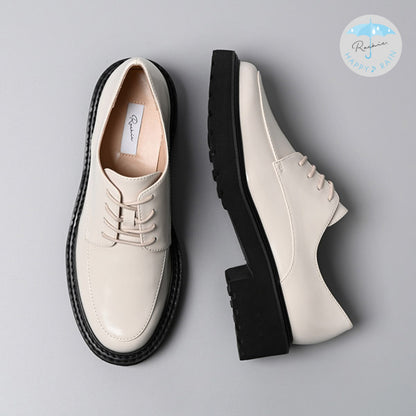 【レイン対応】ガラスコートレースアップシューズ