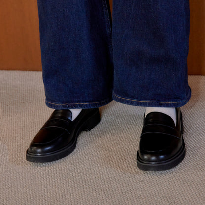 フラット コインローファー