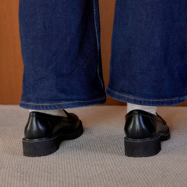 フラット コインローファー