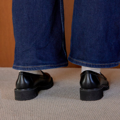 フラット コインローファー