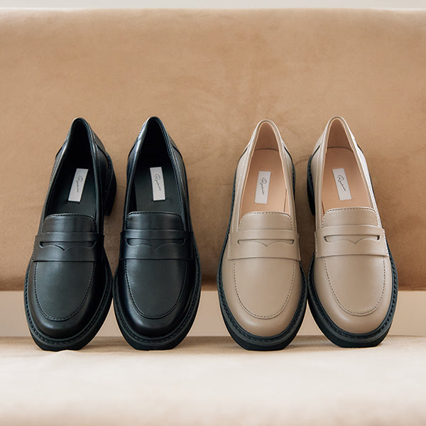 フラット コインローファー