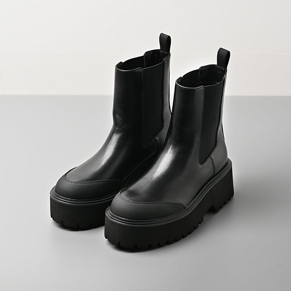 【レイン対応】 厚底ボリュームソールブーツ