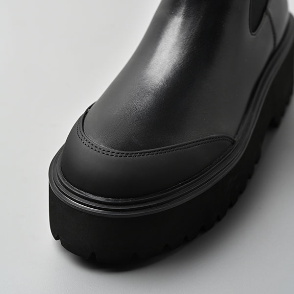【レイン対応】 厚底ボリュームソールブーツ