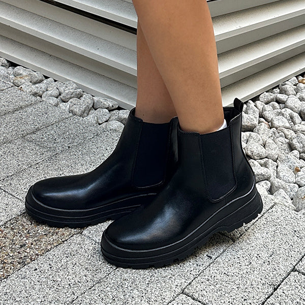 【レイン対応】モールドソール ショートブーツ