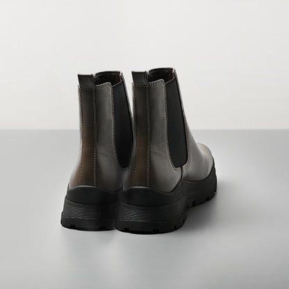 【レイン対応】モールドソール ショートブーツ