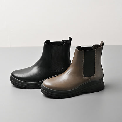 【レイン対応】モールドソール ショートブーツ