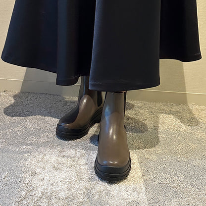 【レイン対応】モールドソール ショートブーツ