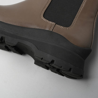 【レイン対応】モールドソール ショートブーツ