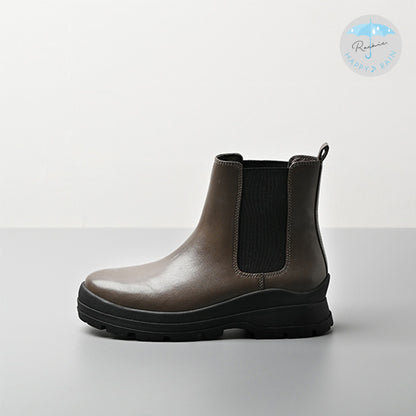 【レイン対応】モールドソール ショートブーツ