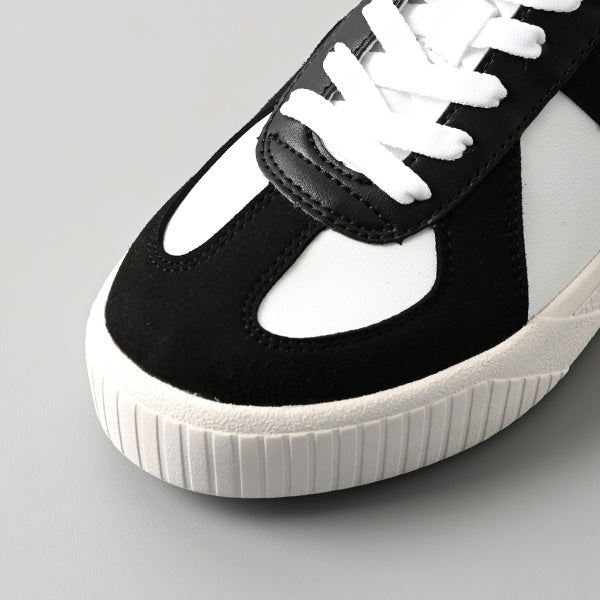 厚底ウェッジソールミックススニーカー