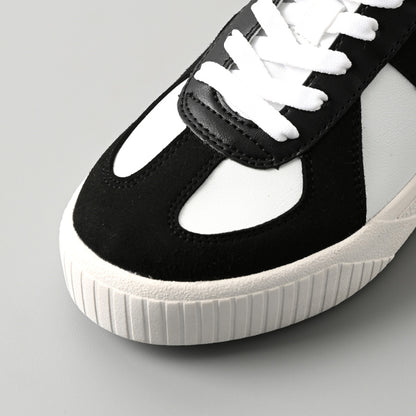 厚底ウェッジソールミックススニーカー