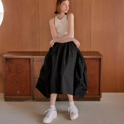 厚底ウェッジソールスニーカー