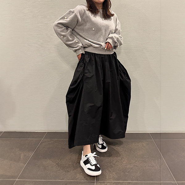 チャンキーソール ミックススニーカー