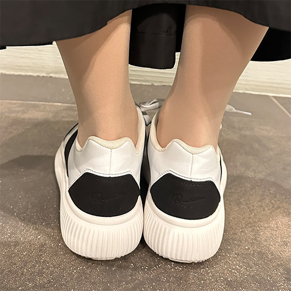 チャンキーソール ミックススニーカー